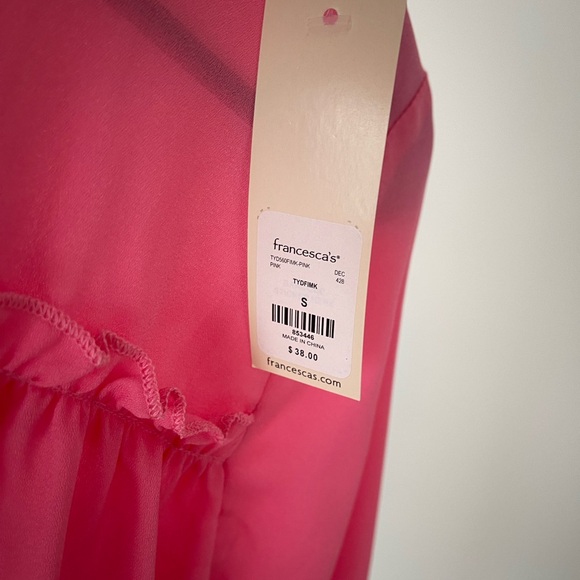 Pink Ruffle Blouse - Picture 3 of 3